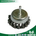 Shaft-cup wire brush marble polishing tools abrasive steel wire brush